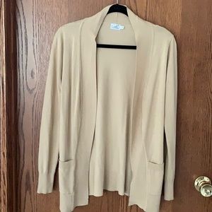 Ciela Light Tan Cardigan.